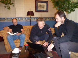 Vegard, Jan-Gunnar og Stein
