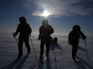 Centenary Expedition to the South Pole 1911–2011 skiing in Antarctica