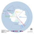 Visste du at syv land har kravområder i Antarktis? 