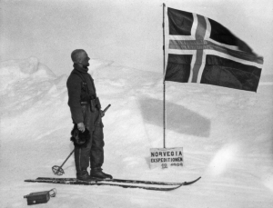Finn Lützow-Holm på Enderby Land i Antarktis.